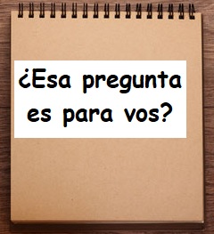 pregunta
